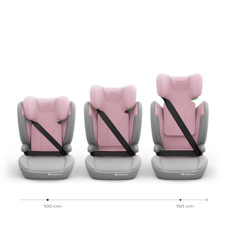 Siège Auto I-SPARK 2 PLUS i-Size 100-150 cm 2 en 1 avec Booster, H-GUARD, SPS et Appuie-Tête 10 Positions Gris+Noir+Rose+Vert 15 - vertbaudet enfant 
