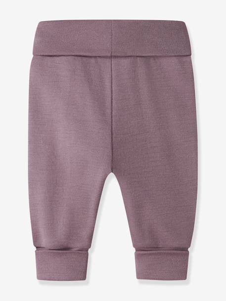 Pantalon bébé en laine mérinos name it bois de rose+ficelle 2 - vertbaudet enfant 