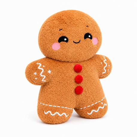 Peluche bouillotte bonhomme pain d'épice Marron 3 - vertbaudet enfant 