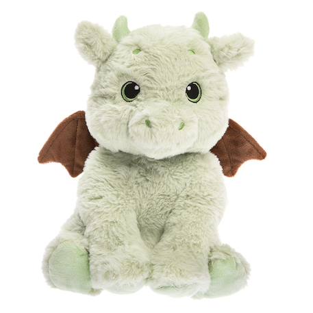 Peluche bouillotte dragon Vert 2 - vertbaudet enfant 