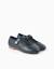 Ballerines style mary jane en cuir Bleu 2 - vertbaudet enfant 