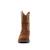 Bottines filles synthétique fermeture éclair Brown 3 - vertbaudet enfant 