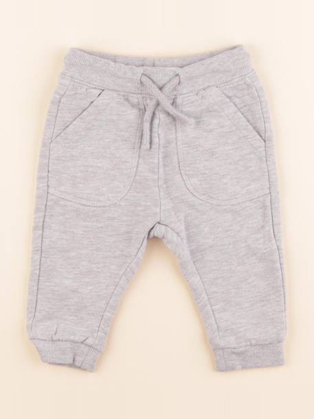 Jogging - 9 mois Gris 1 - vertbaudet enfant 