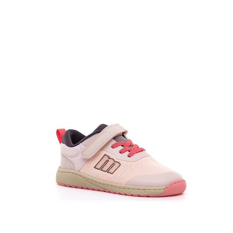 Sneakers filles synthétique fermeture adhésive barefoot Orange+Pink 8 - vertbaudet enfant 