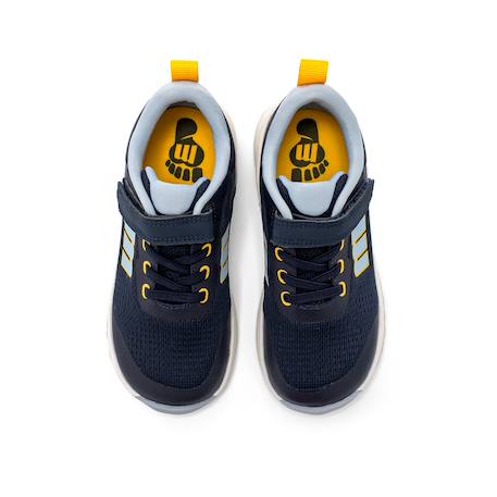 Sneakers garçon synthétique fermeture adhésive Bleu moyen+Blue+Mauve+Vert olive 8 - vertbaudet enfant 