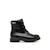 Bottines filles synthétique fermeture éclair Noir brillant 1 - vertbaudet enfant 