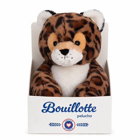 Peluche bouillotte leopard Beige 4 - vertbaudet enfant 
