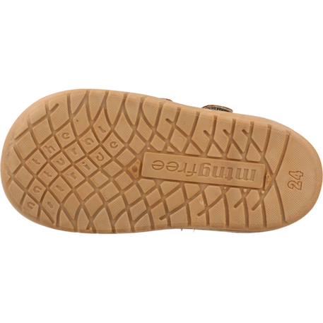 Sneakers garçon synthétique fermeture adhésive barefoot Blue+Green+White 12 - vertbaudet enfant 