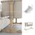 Lit bébé NESTEE GROW 2 3 en 1 évolutif avec matelas, cododo, 5 niveaux, pieds télescopiques beige Beige 4 - vertbaudet enfant 