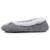 Chaussons ballerines sergé pailleté, semelle gomme ultra souple Gris foncé 4 - vertbaudet enfant 