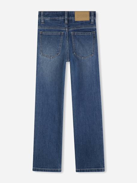 Jean garçon coupe droite Bleu 2 - vertbaudet enfant 
