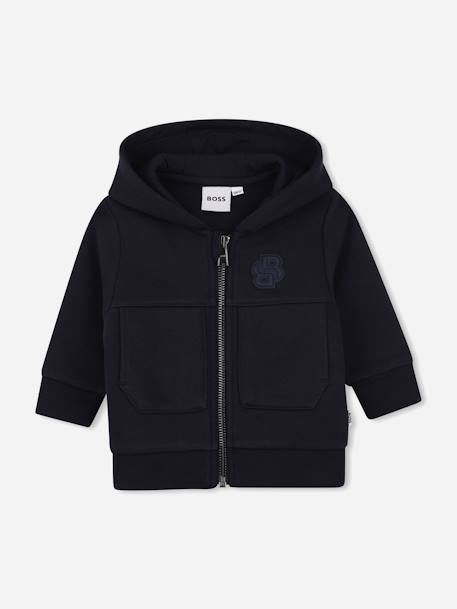 Ensemble garçon 2 pièces Bleu cargo+Ecru 3 - vertbaudet enfant 