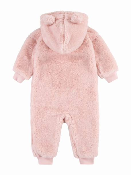 Combinaison fille à zip Rose clair 3 - vertbaudet enfant 
