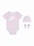 Bodies fille en coffret Rose 1 - vertbaudet enfant 