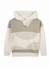 Sweat garçon à capuche Beige 1 - vertbaudet enfant 
