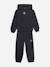 Ensemble 2 pièces sweat à capuche et bas Bleu marine+Gris+Noir 7 - vertbaudet enfant 