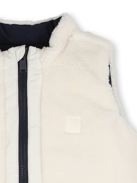 Doudoune garçon reversible Ecru / bleu 6 - vertbaudet enfant 