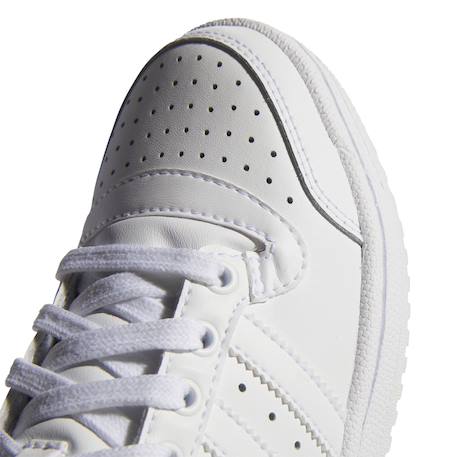 Baskets enfant en cuir Blanc 2 - vertbaudet enfant 