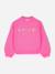 Pull col rond Rose flash 1 - vertbaudet enfant 
