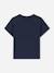 T-shirt col rond Bleu+Bleu foncé+Jaune / vert 5 - vertbaudet enfant 
