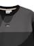 T-shirt  garçon col rond Ecru / vert+Noir 6 - vertbaudet enfant 