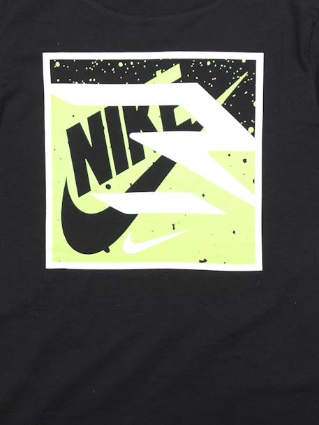T-shirt  garçon col rond Noir 2 - vertbaudet enfant 