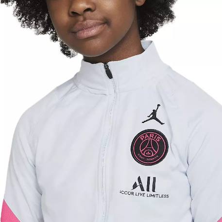 Ensemble de survêtement garçon Blanc, noir, rose 4 - vertbaudet enfant 