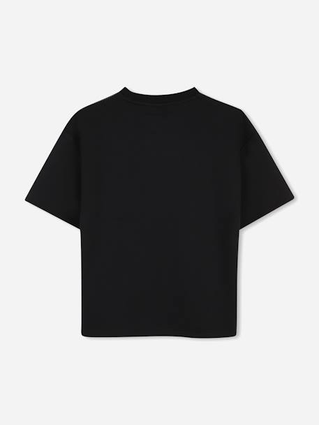 T-shirt  garçon col rond Ecru / vert+Noir 5 - vertbaudet enfant 