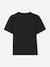 T-shirt  garçon col rond Beige foncé+Noir 5 - vertbaudet enfant 