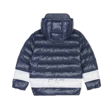 Doudoune enfant Bleu et blanc 2 - vertbaudet enfant 