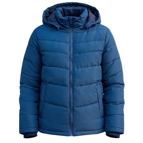 Doudoune garçon confortable et élégante Bleu marine+Bleu marine, noir+Noir foncé 5 - vertbaudet enfant 