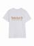 T-shirt  garçon à manches courtes Blanc+Marron clair 1 - vertbaudet enfant 