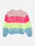 Pull col rond Multicouleur 1 - vertbaudet enfant 
