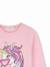 T-shirt fille manches longues Rose 3 - vertbaudet enfant 