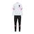 Ensemble de survêtement garçon Blanc, noir, rose 1 - vertbaudet enfant 