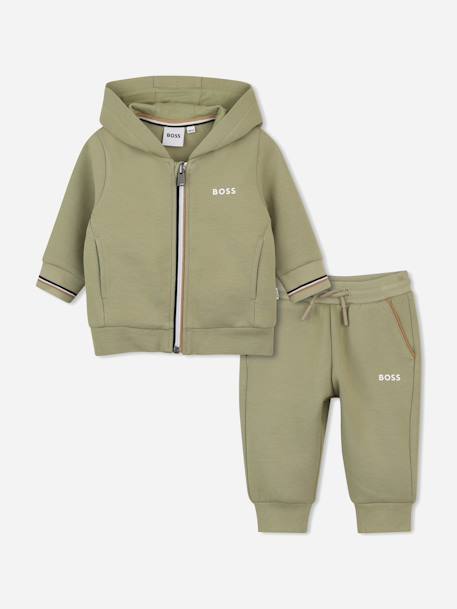 Ensemble garçon 2 pièces Vert 1 - vertbaudet enfant 