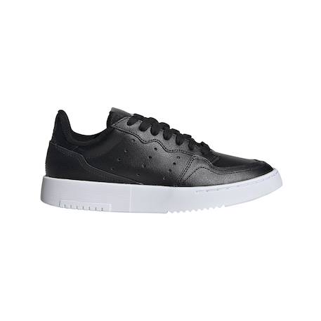 Baskets enfant en cuir Noir 2 - vertbaudet enfant 