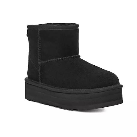Bottes fille en cuir Noir 2 - vertbaudet enfant 