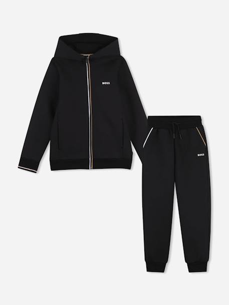 Ensemble 2 pièces Noir+Vert 1 - vertbaudet enfant 