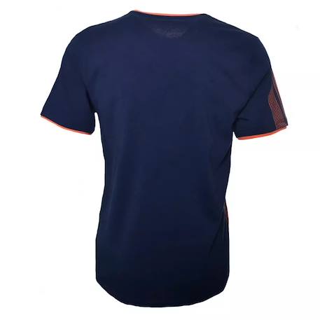 Tee-shirt garçon en coton Blanc, bleu+Bleu, orange 6 - vertbaudet enfant 