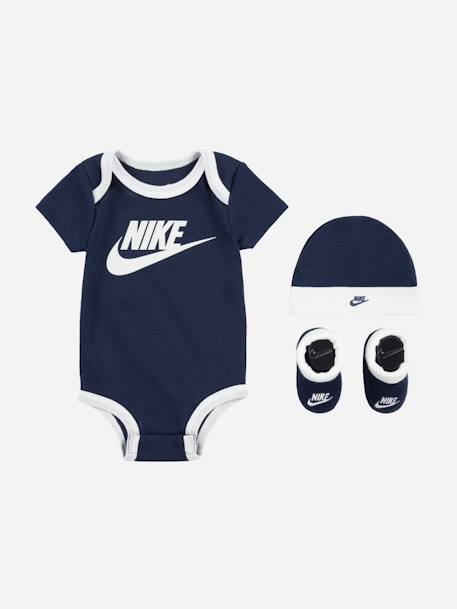 Bodies garçon en coffret Blanc / noir+Bleu+Bleu foncé  / blanc 7 - vertbaudet enfant 