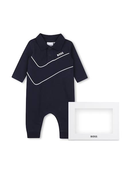 Pyjama garçon en coffret Bleu ciel+Bleu foncé 7 - vertbaudet enfant 