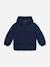 Doudoune garçon à capuche Bleu foncé+Noir 1 - vertbaudet enfant 