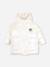 Blouson fille à capuche Blanc irisé 1 - vertbaudet enfant 