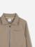 Gilet garçon col chemise Bleu foncé+Marron clair 6 - vertbaudet enfant 