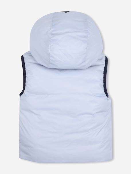 Blouson garçon sans manches Bleu clair / bleu foncé 2 - vertbaudet enfant 