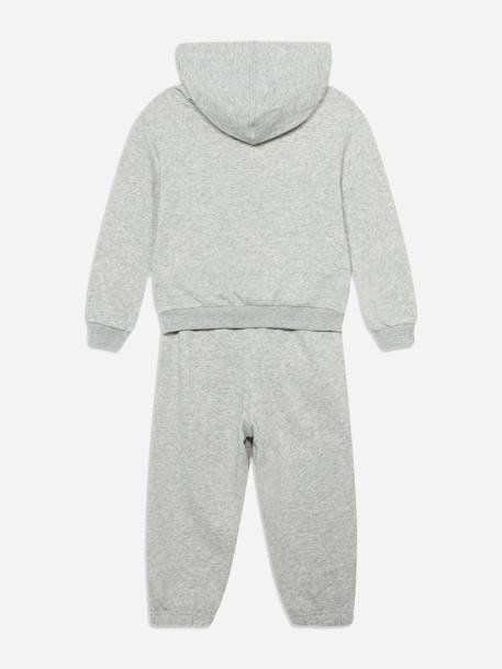 Ensemble 2 pièces sweat à capuche et bas Bleu marine+Gris+Noir 5 - vertbaudet enfant 