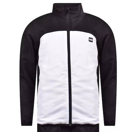 Ensemble de survêtement garçon Noir, blanc 4 - vertbaudet enfant 