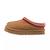Chaussons mules fille en daim Chesnut, rouge+Gris, beige 1 - vertbaudet enfant 