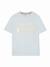 T-shirt  garçon col rond Bleu ciel 1 - vertbaudet enfant 